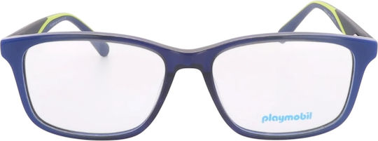 Playmobil Py23087 545 Kids Square Prescription Glasses Dark Blue