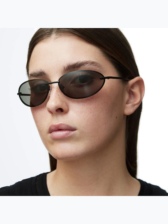Meller Temba Unisex Γυαλιά Ηλίου με Μαύρο Μεταλλικό Σκελετό και Μαύρο Polarized Φακό TE-TUTCAR