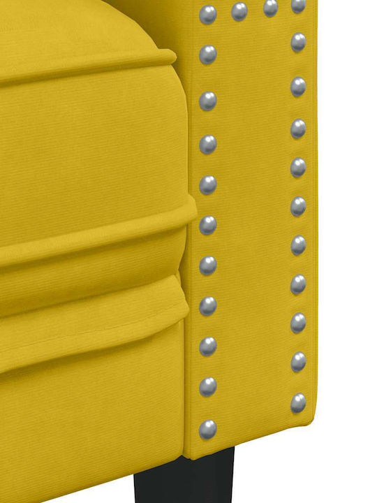 vidaXL Two-Seater Outdoor Sofa Wooden with Cushions 51x51x70.5cm
