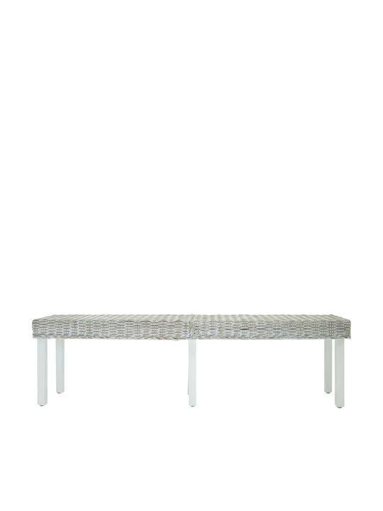 Παγκάκι Εξωτερικού Χώρου Rattan 160x35x45cm