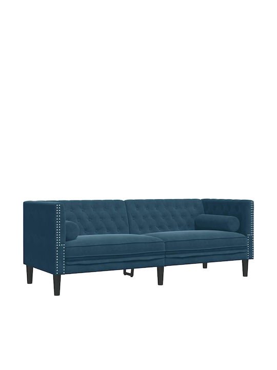 vidaXL Two-Seater Outdoor Sofa Wooden with Cushions 51x51x70.5cm