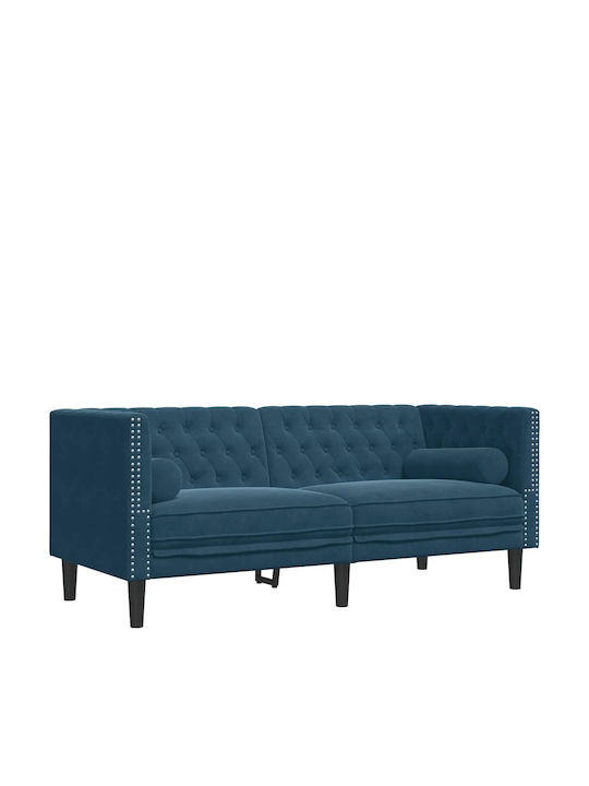 vidaXL Two-Seater Outdoor Sofa Wooden with Cushions 51x51x70.5cm