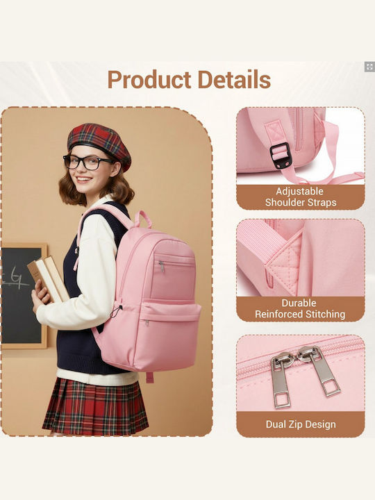 Miss Lulu Backpack Ροζ