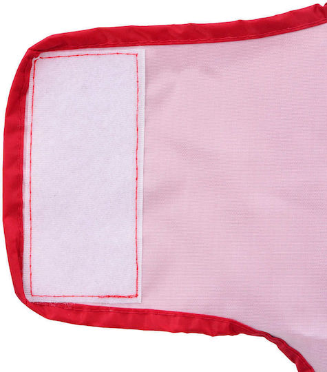 vidaXL Dog Coat Waterproof Red