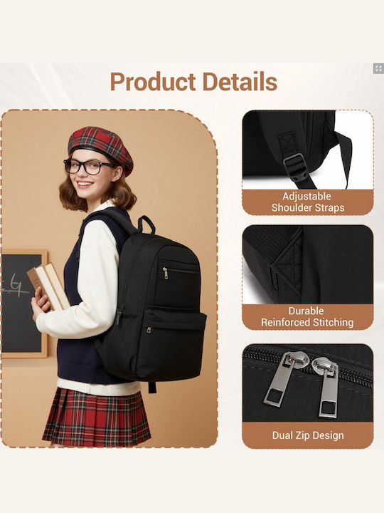 Miss Lulu Backpack Black
