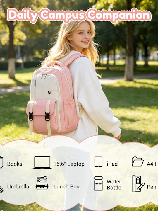 Miss Lulu Backpack Ροζ