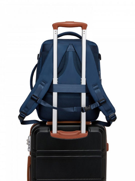 Miss Lulu Backpack Navy Μπλε
