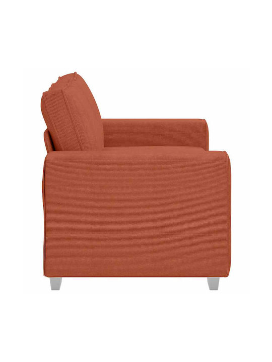 Doppelsitzer Sofa Rotes Orangen 160x77x82cm