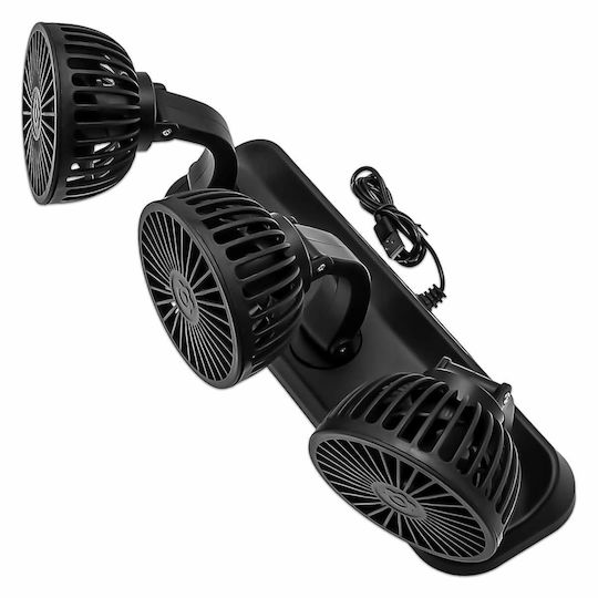 Ανεμιστηράκι USB με Νερό 15W Μαύρο CIC923