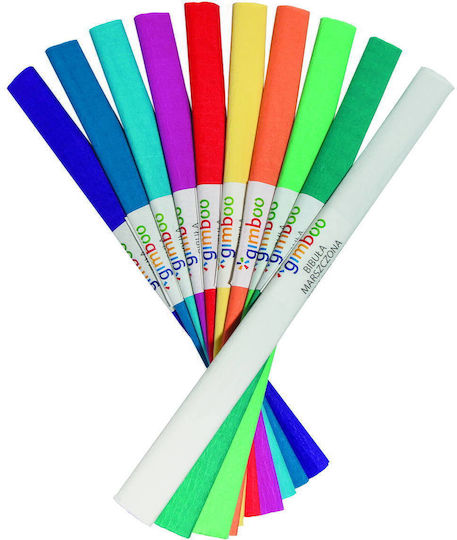 Rola De Hârtie Creponată 50x200cm Culori Intense Asortate