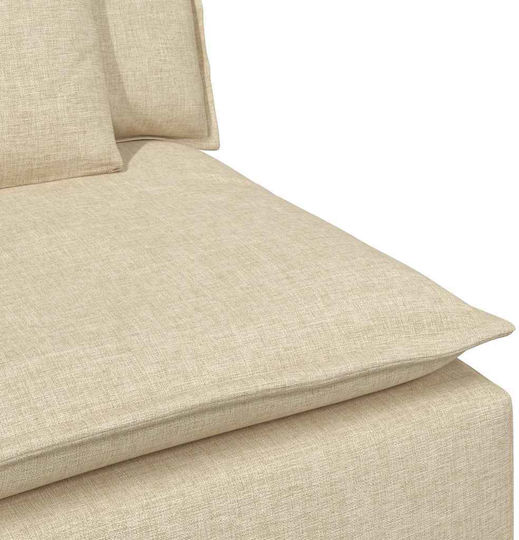 Canapea Patru Locuri Bej 324x105x64cm