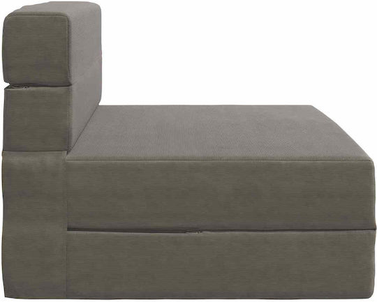 Canapea puf polimorfă gri 72x72x60cm