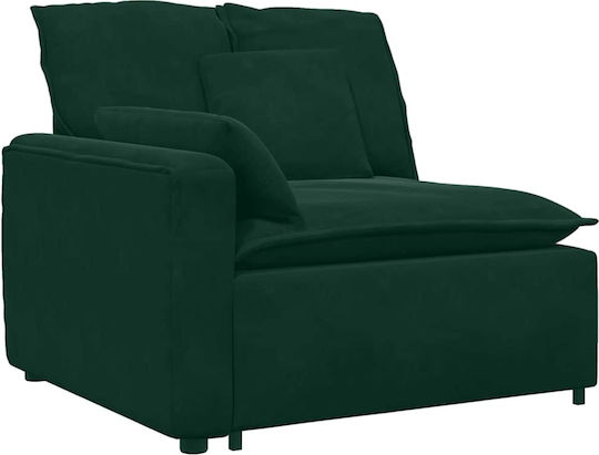 Триместен Диван Зелен 224x105x64см