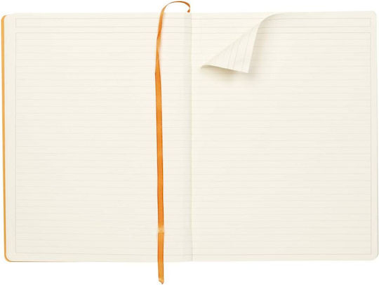 Rhodia Notebook 80 Sheets Ruled with Rubber Band Black