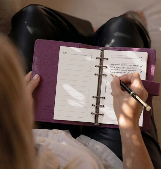 Filofax Σημειωματάριο Μωβ