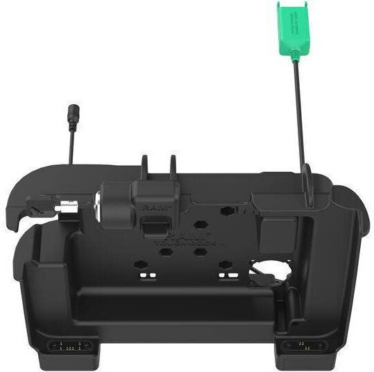 Ram Mounts Ram Power + Dual Usb Locking Dock Zebra Et6x