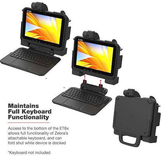 Ram Mounts Ram Power + Data Dock Zebra Et6x