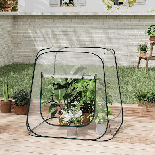 B0DJXCGN7B Gewächshaus Pop-Up 1x1x0,97m