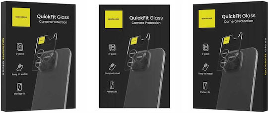 Spacecase Camera Protection Tempered Glass Silver for Samsung Galaxy S26 / S26 Plus