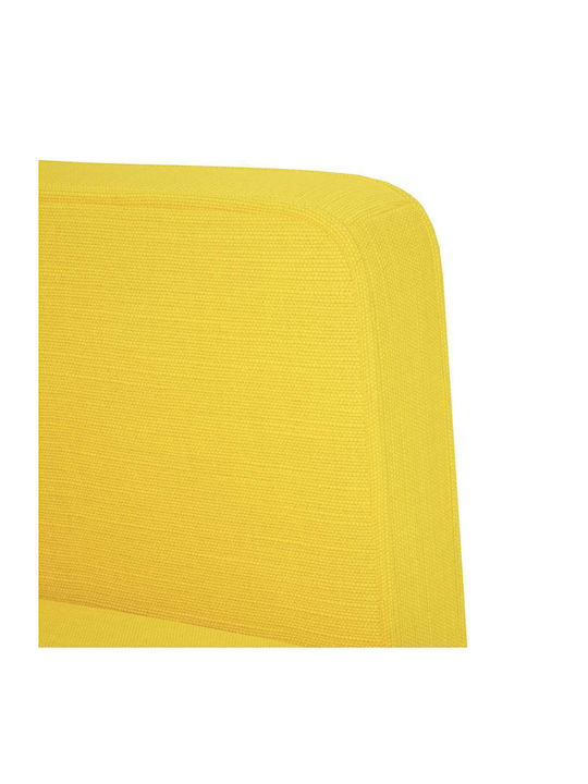 Πολυθρόνα Ανοιχτό Κίτρινο 70.5x67x74.5cm