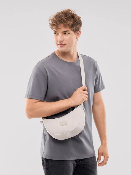 Men's Shoulder / Crossbody Bag Beige