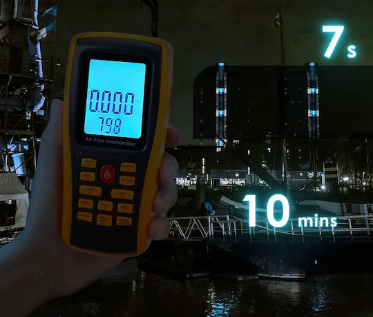 Anemometru Termic Bonvoisin Cfm Cmm Metru de Debit de Aer Hvac