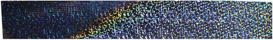Kunst Bandă Adezivă Decorativă Cu Sclipici 500x4.8 Cm Tip Bandă Adezivă Duct