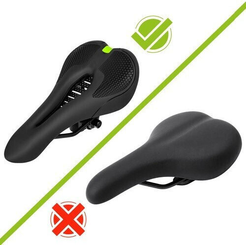 Fahrradsattel Carbon Schwarze 280 x 140 mm
