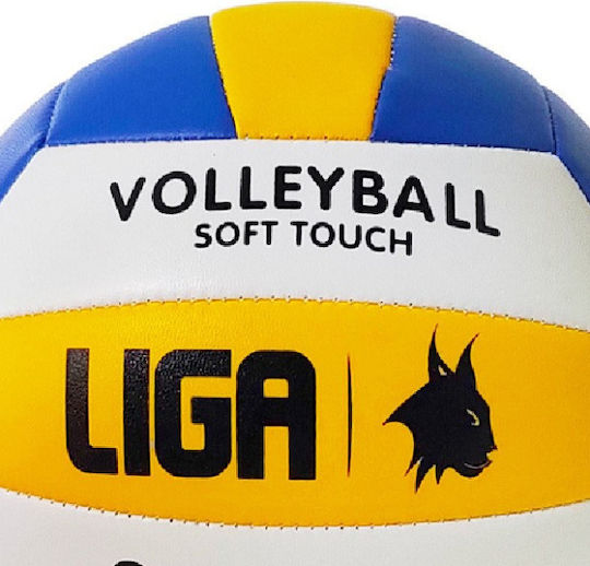 Volleyball Blocker Yellow Blue White Ligasport^ V