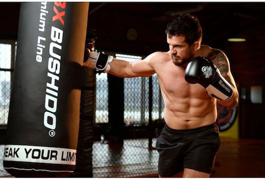 DBX Bushido Боксови Ръкавици от Синтетична Кожа за Състезателни Черни