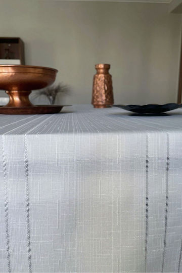 SteweHome Tischdecke Grau 160x240cm