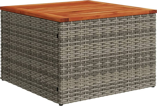Garten- und Outdoor-Möbelsets 6 Stück Grau mit Kissen