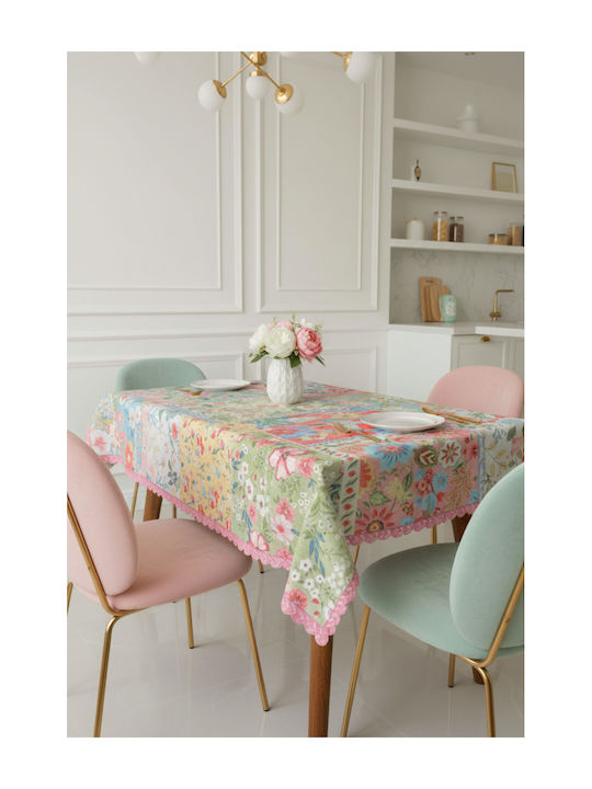 SteweHome Pink Tablecloth 140x200cm