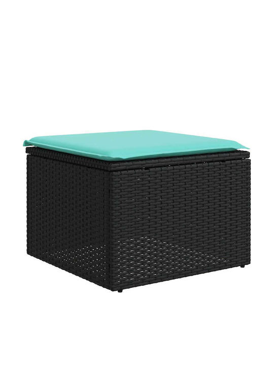 Canapea De Colț Pentru Exterior Din Rattan Cu Perne 62x62x69cm