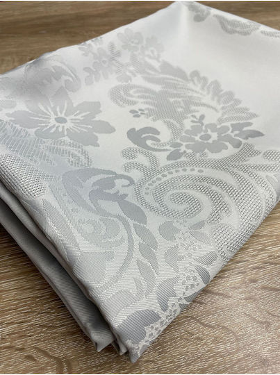 SteweHome Tablecloth with Lace Gray 160x220cm