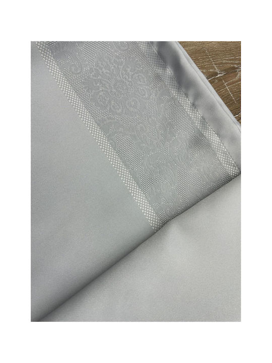 SteweHome Tablecloth With Gray Lace 160x220cm