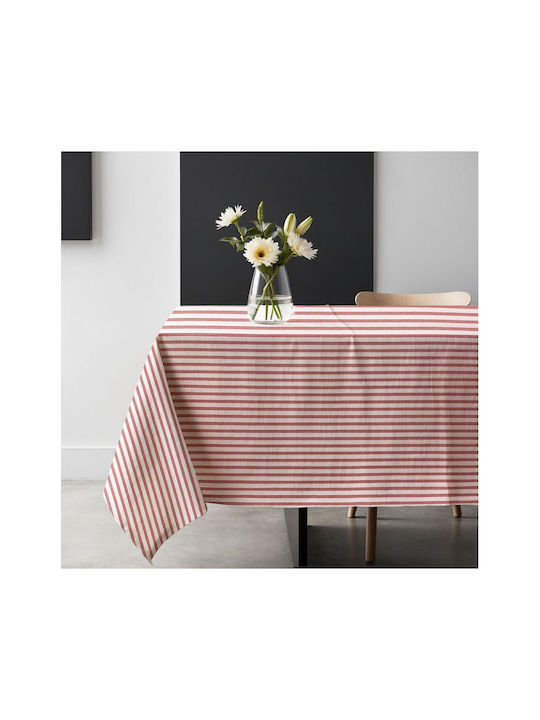 SteweHome Baumwolle Strick Tischdecke Rot 140x180cm
