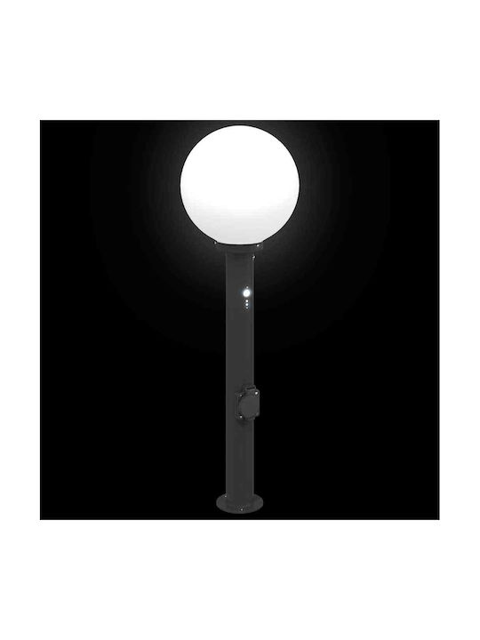 vidaXL Φωτιστικό Κολωνάκι Εξωτερικού Χώρου 40W IP44 για Ντουί E27 Μαύρο