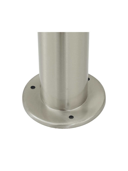 vidaXL Outdoor Small Post Floor Lamp 40W IP44 for E27 Bulb Silver