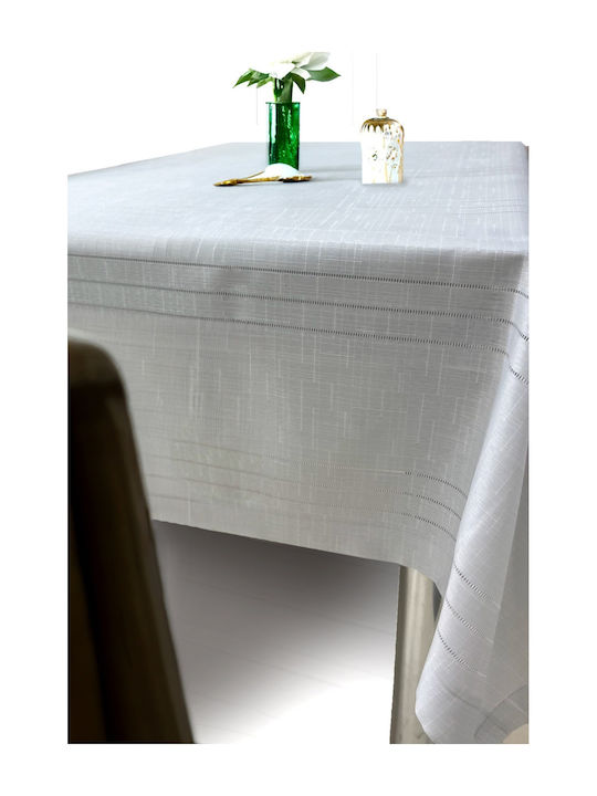 SteweHome Linen Gray Tablecloth 140x180cm