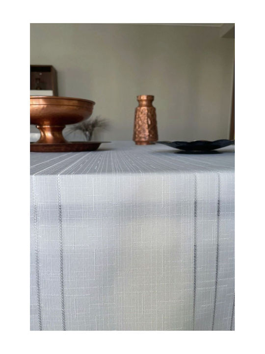 SteweHome Linen Gray Tablecloth 140x180cm