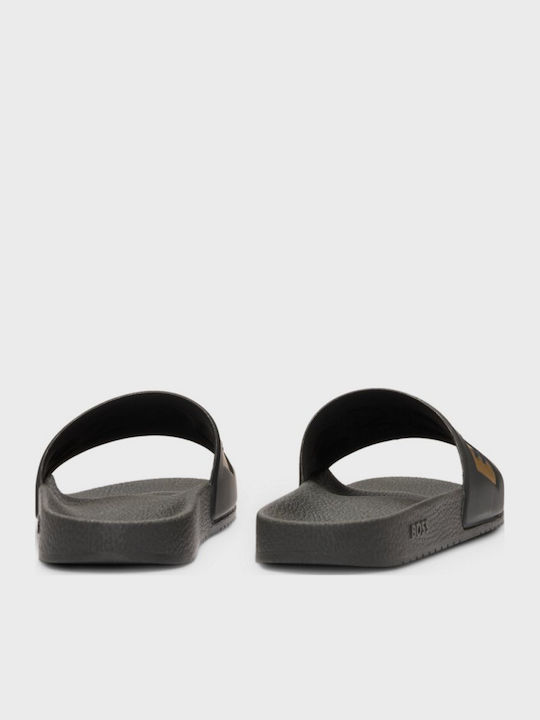 Boss Shoes Slapi Bărbați Negri