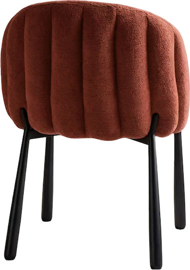 Καρέκλες Τραπεζαρίας Denna 52x60x85εκ. 2τμχ Terracotta Καρέκλες Τραπεζαρίας Denna 52x60x85εκ. 2τμχ Terracotta