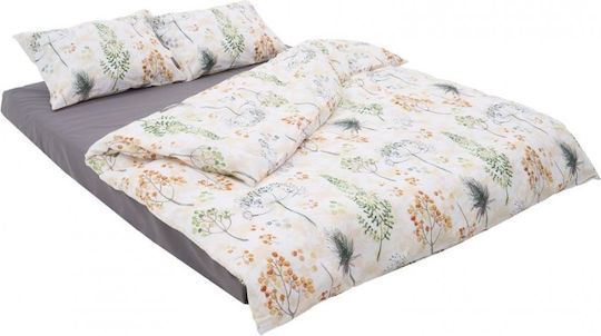 Heinner Σετ Σεντόνια King Size με Λάστιχο 180x200εκ. Summ (4τμχ)
