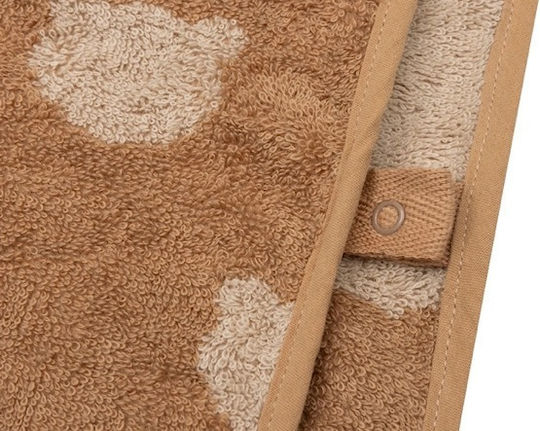 Jollein Teddy Terry Biscuit Kinder Strandponcho