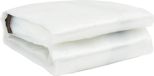 vidaXL Wasserdicht Planen 4x1m Transparente