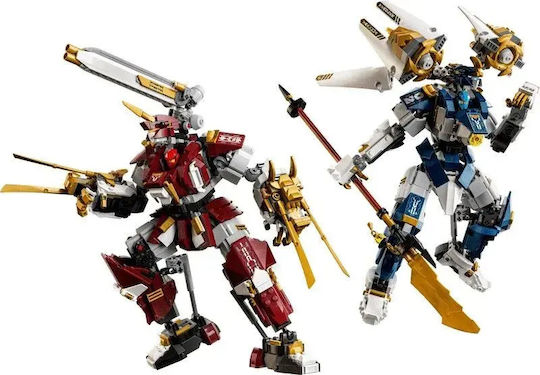 LEGO Ninjago The Twin Titan Mechs За 12+ Години 1707 Бройки