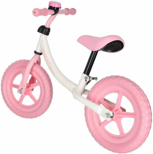 ikonka Kinder Balancefahrrad Rosa