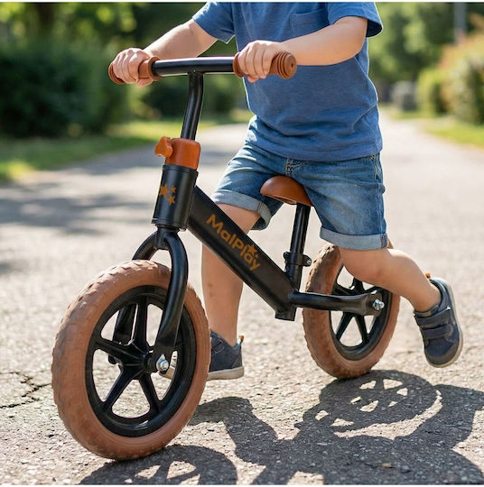 MalPlay Bicicletă Fără Pedale Neagră