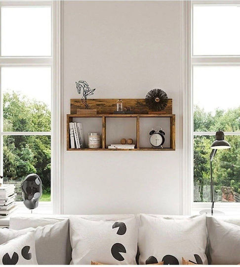 Brown Bookcase 98x17x45cm